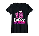 Geburtstagsshirt 18 Jahre Frauen Mädchen
