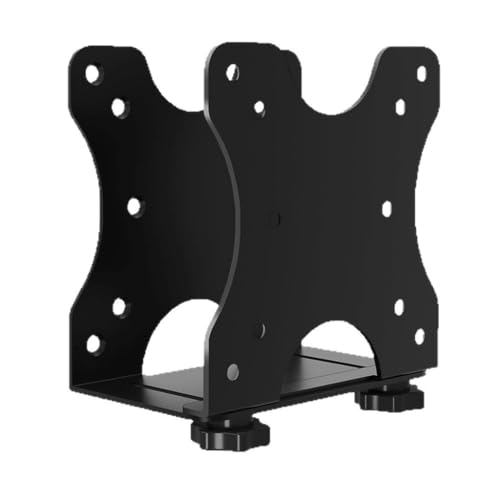 Guaber Soporte de montaje ajustable para monitor de computadora, montaje debajo del escritorio, brazo de monitor debajo del escritorio