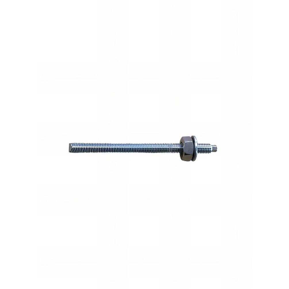 D-Work, 10 aste filettate in acciaio inox A4 con dado e rondella Stm, M10 x 130 mm