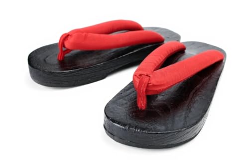 Image of Japanese Wooden Clogs Geta Slippers