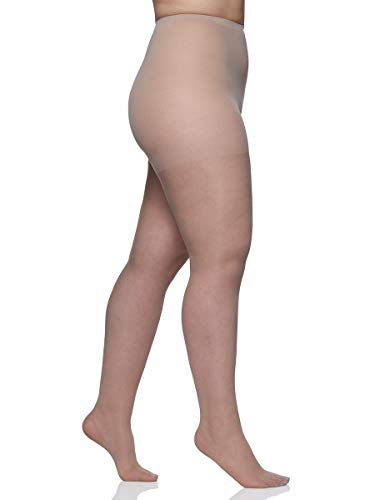Image of Berkshire Women's Berkshire Silky Sheer Support Pantyhose - Plus Size Women's