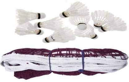 Rockjon Sports Badminton Cotton Net with 10 Pics Feather shuttlecocks Badminton Kit (B0917GZGWN) Amazon Price History, Amazon Price Tracker
