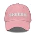 Sheesh Hat (Embroidered Dad Cap) Pink