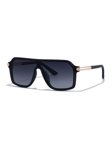 Image of Classic Men's Sunglasses Metal Frame Shades(99278)