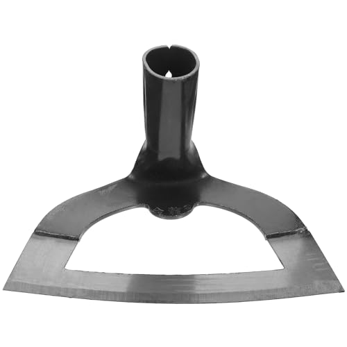 OSALADI Azada Hueca De Jardín De Acero Inoxidable 8.4 Pulgadas Herramienta De Mano Para Deshierbar Aflojar Suelo Y Cultivar En Huertos Y Jardines