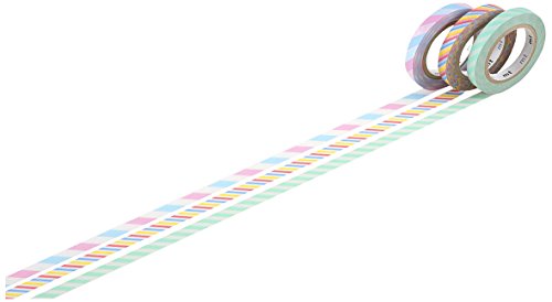 MT Ex Washi MTSLIM10Z- Cinta decorativa, Slim Twist Cord A