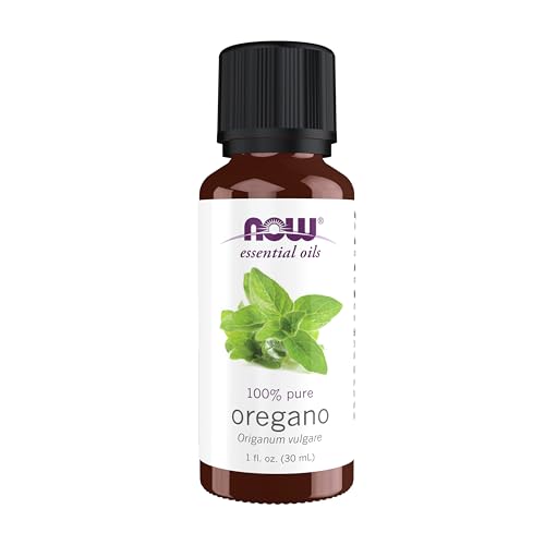 NOW Essential Oils Oregano Oil Comforting Aromatherapy Scent Steam Distilled 100% Pure Vegan Child Resistant Cap 1-Ounce