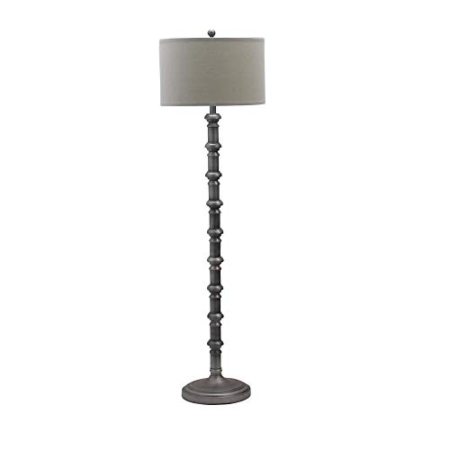 Get Special Price Cory Martin W-1597AS Floor Lamp, Antique Silver