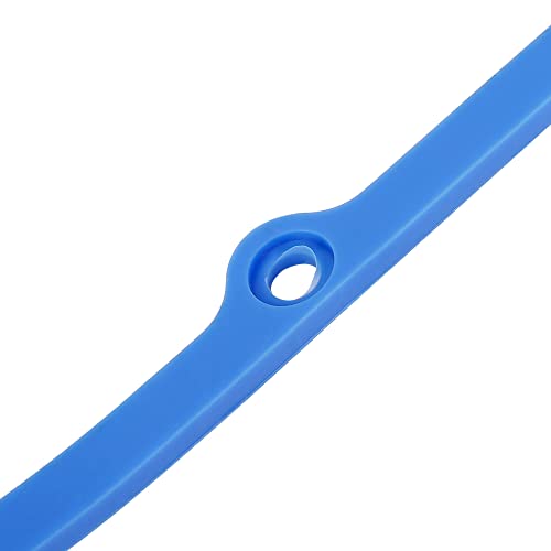 Image of X AUTOHAUX 2pcs Blue Valve Cover Rubber Steel Core Gasket for Chevy SBC 283 305 327 350 Engine Valve Cover Gasket Set