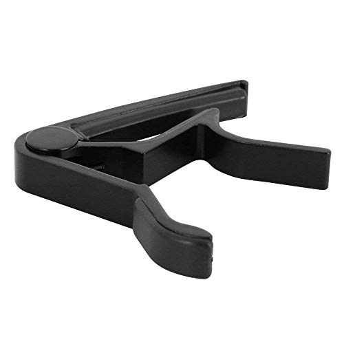 TuDu Déclencheur de Alliage à une seule main Capodastre pour guitare Changement rapide, Noir - Les Beatles, Paul McCartney, John Lennon, RIngo Starr, George Harrison TuDu Déclencheur de Alliage à une seule main Capodastre pour guitare Changement rapide, Noir – Image 5