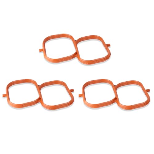 Image of 3 Pcs 037-4886 0374848 Intake Plenum Gasket for Lexus ES350 RX350 RX450H, 171760P020 Intake Plenum Gasket Set Compatible with 2006-2012 Toyota RAV4 Camry Highlander Venza Avalon Sienna