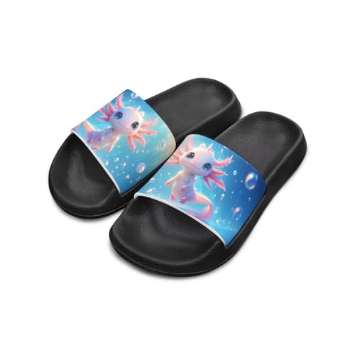 Image of Slides for Boys Girls Quick Drying Kids Slides Sandals Non-Slip