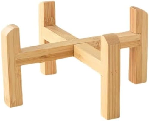 MLTUN MAKAN フラワースタンド 木製 花台 鉢スタンド 観葉植物 台 植木鉢おき プランター プラントスタンド 耐荷重 屋外室内 プランター プラントスタンド 木製 (M)