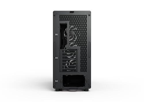 Image of Fractal Design Epoch XL Black Solid - High Airflow PC Gaming Case - Mesh Front Panel - Three Momentum 14 Fans Included - Spacious Interior - ATX /mATX /ITX and Reverse Connector Motherboard Support