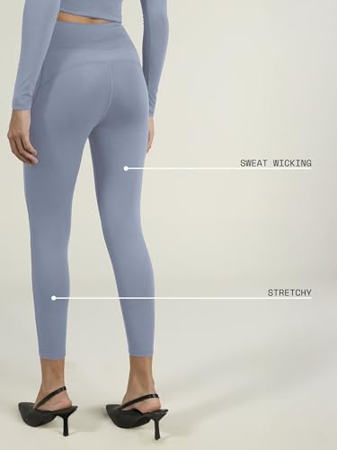 Image of CAVA Sculpt Core Leggings for Women | High Waisted, Anti Camel Toe, Deep Side Pockets, Rounded Back Seam, Sculpting Stretch Fabric