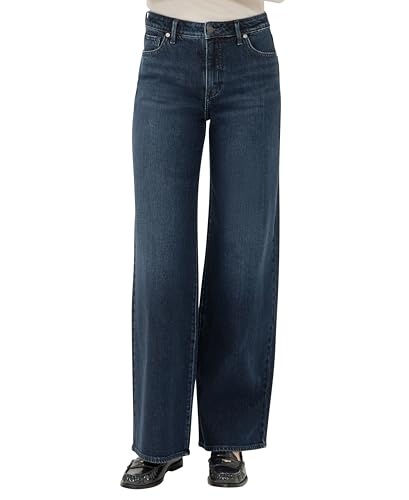 Silver Jeans Co. Women's Isbister High Rise Wide Leg Jeans