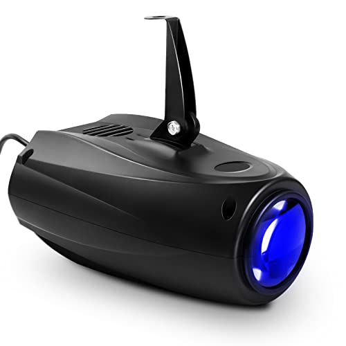 64 luces LED para escenario RGBW, proyector, luz de fiesta, automática/activada por sonido, efecto de luz estroboscópica para bodas, eventos de discoteca, Halloween, Navidad