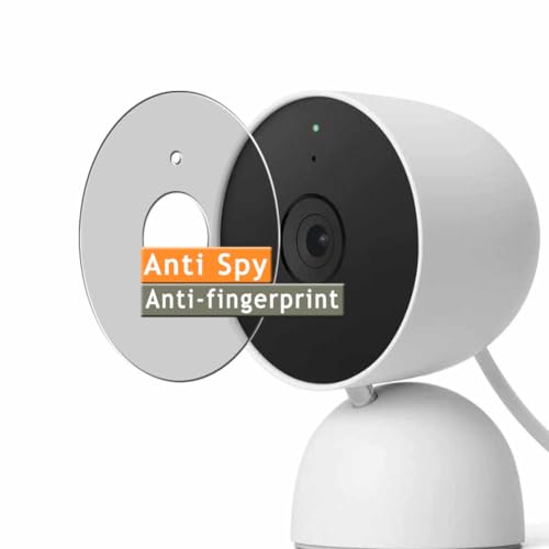 Vaxson 3 Unidades Protector de Pantalla Anti Luz Azul, compatible con Google Nest Security Cam Wired 2nd Generation gen 2 [No Vidrio Templado ] Película Protectora Film Guard