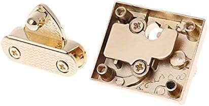 Zamek torebki, Zapięcie typu Twist Turn Lock, zapięcie Metal Gold 28x35mm