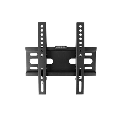 Supporto TV fisso da parete for la maggior parte dei televisori LED LCD al plasma da 14-42 pollici, monitor inclinabile salvaspazio for installazione e posizionamento, VESA massimo 200x200 mm.