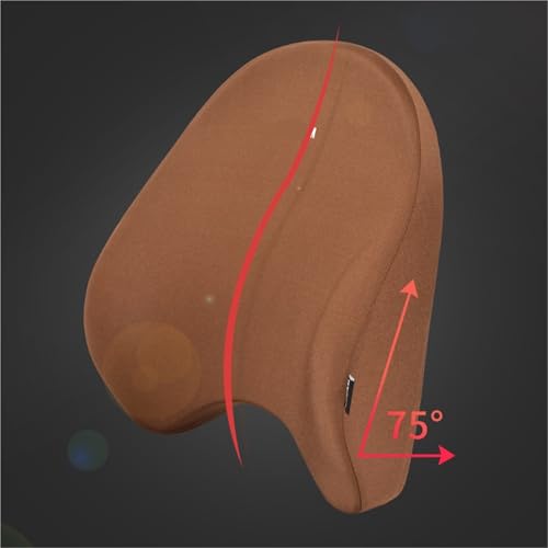 Poduszka samochodowa z pianki memory foam na szyję, oddychająca poduszka siedzenie samochodowe, podparcie lędźwiowe cztery pory roku poduszka do jazdy(M)
