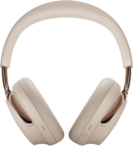 Image of Bose (2nd Gen QuietComfort Ultra Bluetooth Headphones, Wireless Headphones with Spatial Audio, Over Ear Noise Cancelling with Mic, Up to 30 Hours of Play time + 20W Wall Charger (Driftwood Sand)