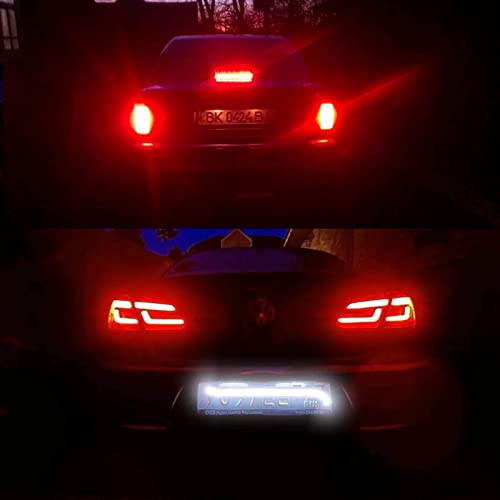 1157 Led Brake Light Bulb, 12V-24V 1157 7528 2357 2057 Bay15D Led Replacement Light Bulb For Brake Tail Running Parking Backup Light For Car Rv Trailer Boat, 54Smd 3014 Chipset White Light, 2Pcs #TOP5