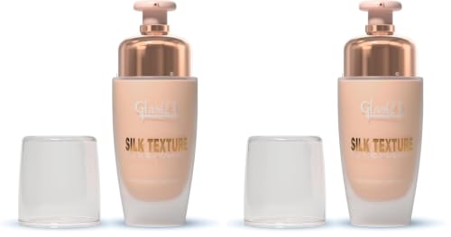 Image of Glam21 Silk Foundation-Lightweight Hydrating Oil-free Formula for Long-lasting Makeup | Balance Skin pH Level | SPF35 UV Protection | Suitable for All Skin Type| 50gm,Ivory (Pack of 2)