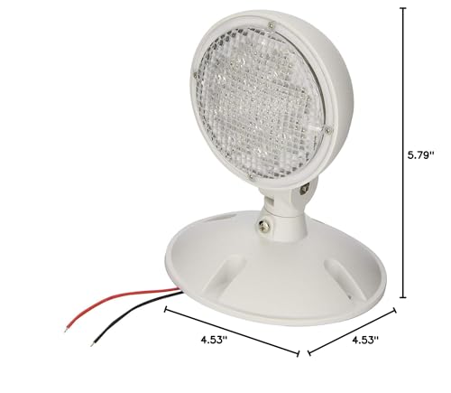 Image of Remote LED Emergency Lamp Head 1 Head Weatherproof (Pkg of 3)