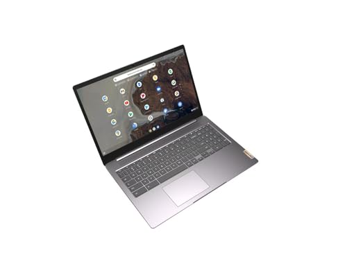 Lenovo IdeaPad 3i Chromebook Laptop 15.6 inch FHD Large Screen - 4GB RAM - 64GB Storage - Google Chromebook Kids School Student - HDMI - 2024 -Wi-Fi 6 - Long Battery Life (Renewed)