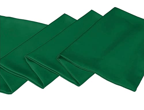 Allegra K 6" Extra-Wide Silky Solid Color Long Scarves Ribbon Neckerchief Neck Wraps for Women4