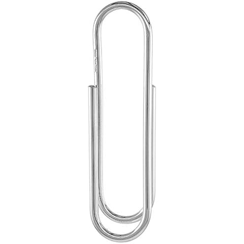 Sterling Silver Paper Clip Money Clip made in Italy 2 3/8 x 5/8 inch Cover