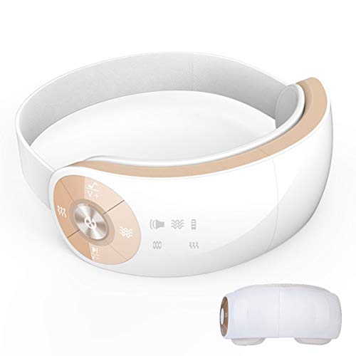 Preisvergleich Produktbild BANESE Bluetooth Wireless Augenmassagegerät, Luftdruck Heiße Komprimierung Augentherapie-Maske Mit Timing Und Musik Zur Entlastung Der Augen Schlaf Verbessern