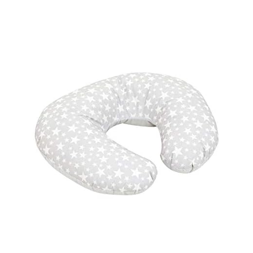Cambrass Star - Cojín de lactancia, color gris