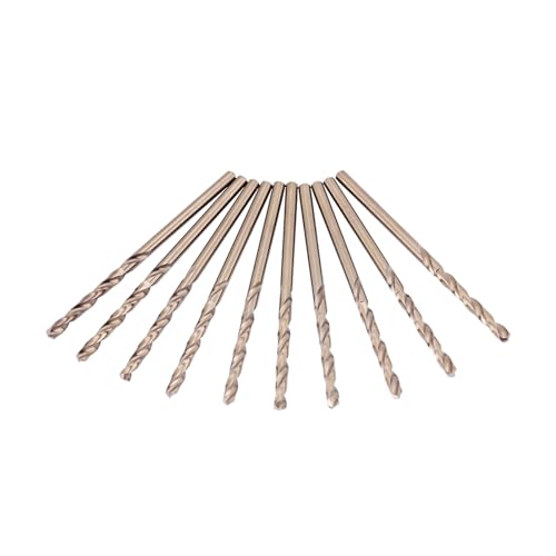 M35 1,0–5,0 Mm -Bohrer-Set, Zum Bohren auf Edelstahl, Gusseisen, Blech und Stahlplatten, Winkeleisen (1.5mm)