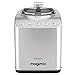Nisbets PLC Magimix 11680 Gelato Expert en plata con 2 cuencos grandes de acero inoxidable de 2 litros y 3 programas automáticos con congelador integrado