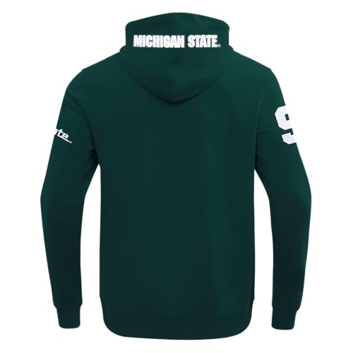Image of Pro Standard Mens College Classic Chenille Cotton Double Knit Full Zip Hoodie