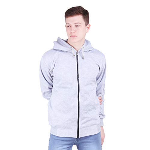 Image of Men's Cotton Hooded Neck Hoodie