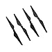 DJI 4 Pcs Original Inspire Quick Release Propeller Compatible with DJI Inspire 1, Inspire 1 V2.0 and Inspire 1 Pro - Black