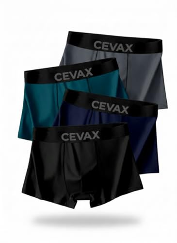 Image of Men's Plain Boxer Briefs for Everyday Wear | Premium Stretch Underwear | Comfortable Fit & No Ride-Up Plain