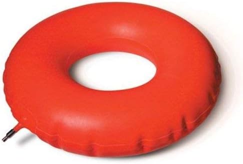Body Fitness Orthopaedic Coccyx Donut Pillow Seat Cushion for Lower Back Pain, Sciatica, Tailbone, Lumbar Pain Relief Imported Quality 45 Cm Round