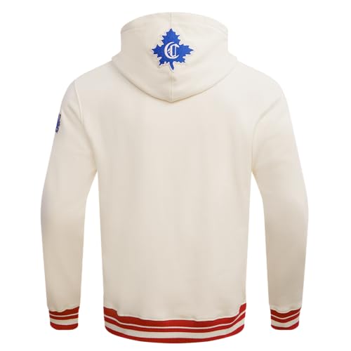 Image of Pro Standard Men's NHL Retro Classics Brushed Back French Terry Pull Over Hoodie