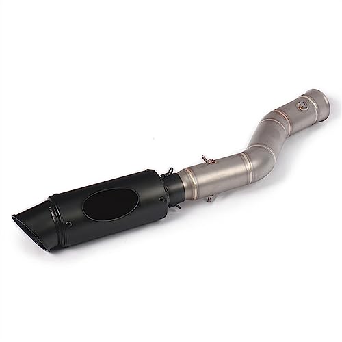 Escape Yamaha YZF-R1 2009-2014 para sustituir tramos desgastados con tubo de conexi&oacute;n medio