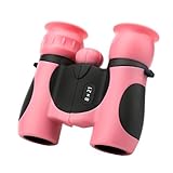 QUXVUIS Hochauflösendes Fernglas Teleskop Plus Helligkeitssteigerung sorgt für EIN erstaunliches Seherlebnis für Kinder Feldbrillen, Rosa