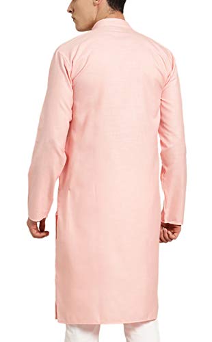Image of SOJANYA Men's Cotton Straight Fit Casual(Since 1958 Solid Kurta Crafted for Elegance