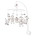Fehn 058024 Musik-Mobile Peru – Mobile mit sanfter Melodie "Weißt du wieviel Sternlein stehen" und flauschigen Figuren – Mit Befestigung – Für Babys von 0-5 Monaten – Durchmesser: 40 cm – Höhe: 65 cm