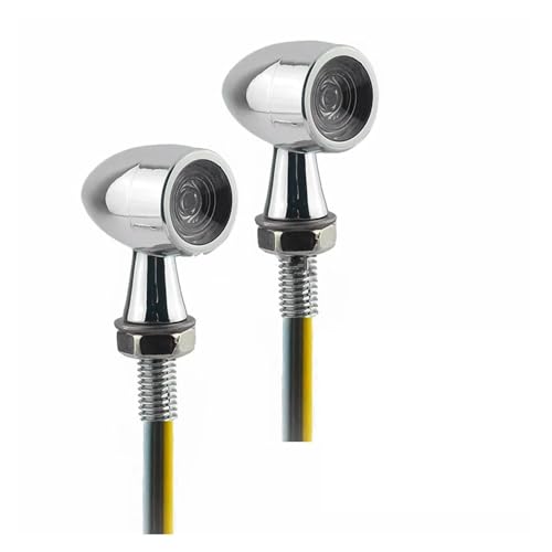 Feu de frein DRL moto LED mini clignotant jaune et blanc haute visibilité