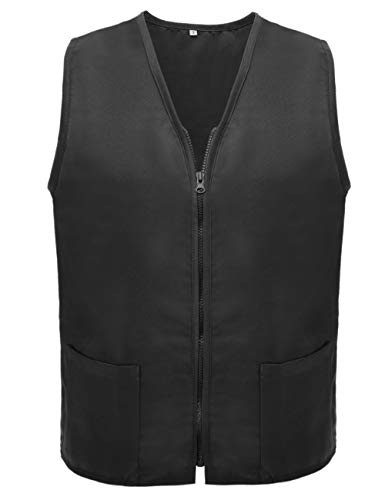 TopTie Adult Volunteer Work Vest Event Supermarket Apron Vests4