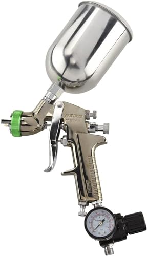 Image of NEIKO 31214A Air Spray Paint Gun, HVLP with Gravity Feed, 1.5 MM Nozzle, 600 CC Capacity, Spray Gun Paint Sprayer for Walls, Automotive, Home Improvement
