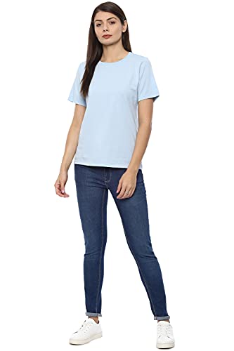 Image of Van Heusen Women's Solid Regular Fit T-Shirt